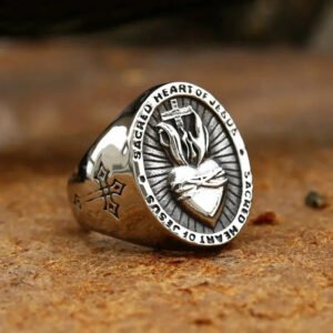 Bague Coeur Sacré - Bague Coeur